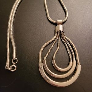 80s rope statement necklace